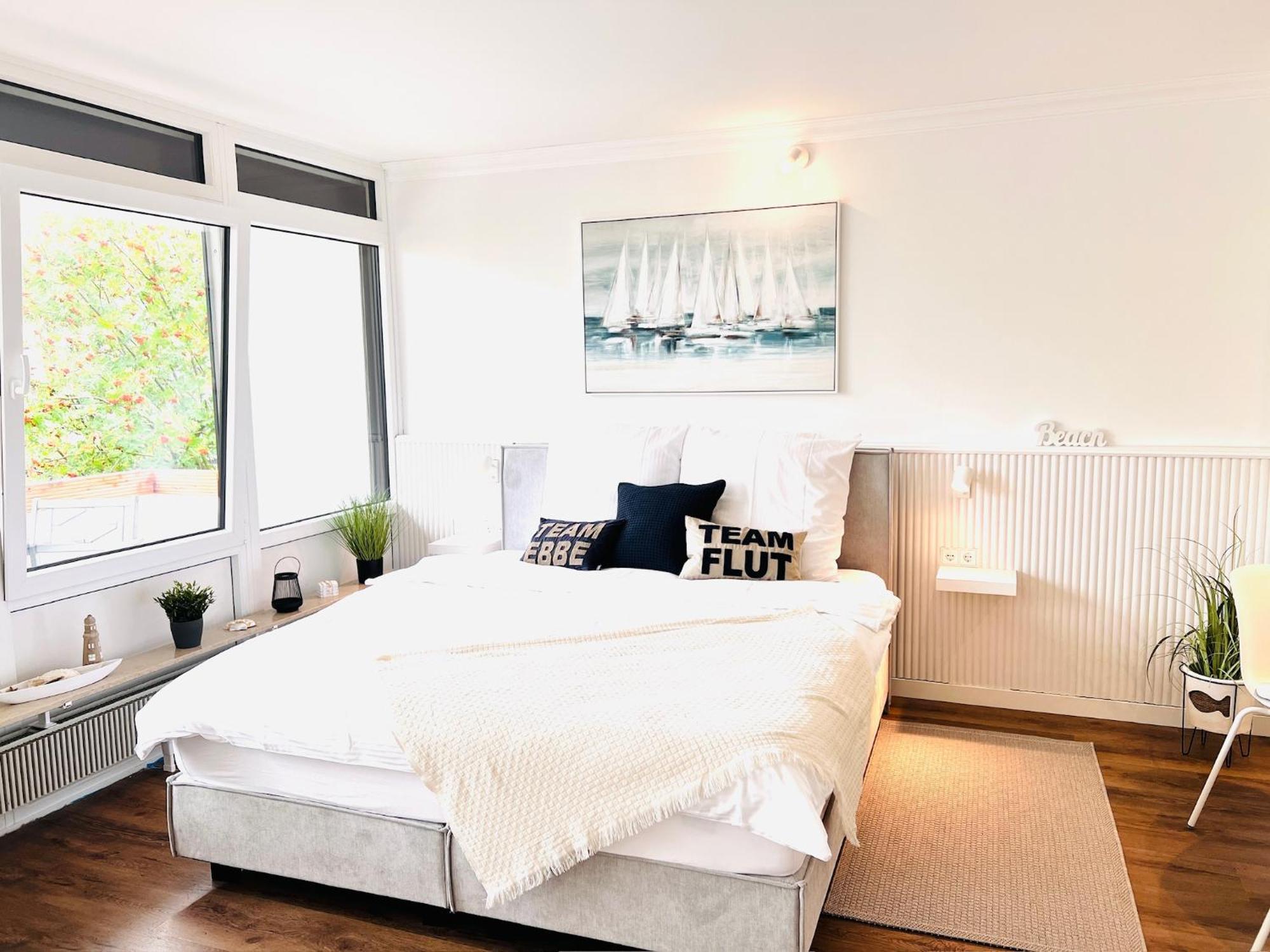 Neu - Frisch Renoviertes Ferienapartment "Waterkant" Büsum Exteriér fotografie