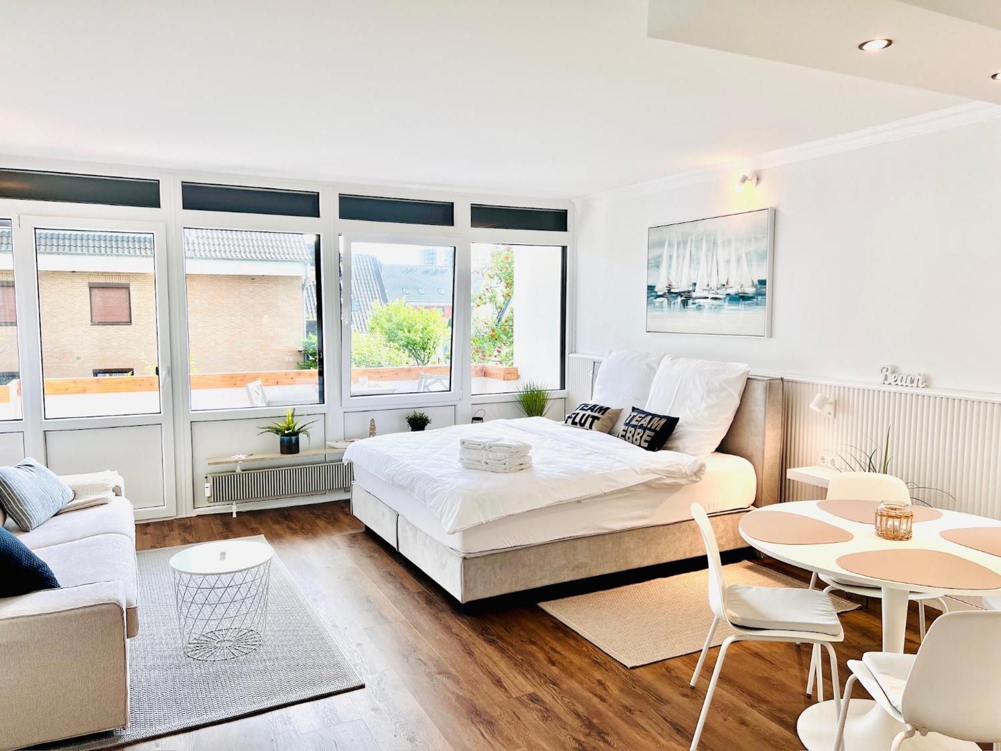 Neu - Frisch Renoviertes Ferienapartment "Waterkant" Büsum Exteriér fotografie